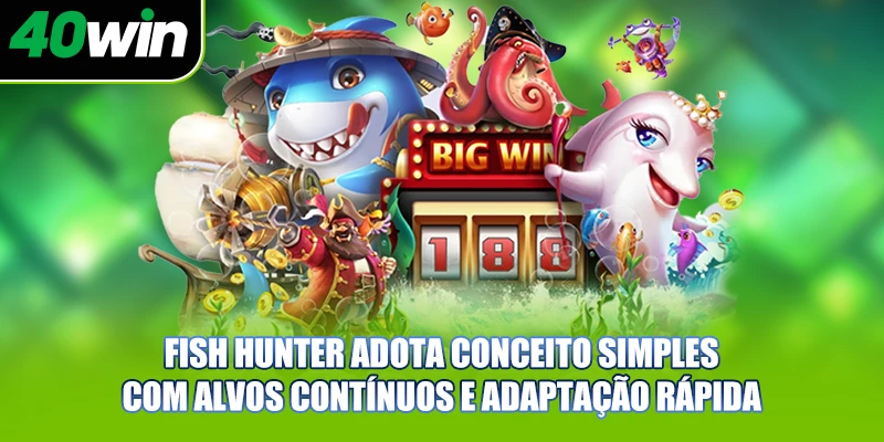Fish Hunter adota conceito simples com alvos contínuos e adaptação rápida